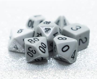 These Dice are Dull - The Dullest DnD Dice We Could Find - Fun Gift Idea