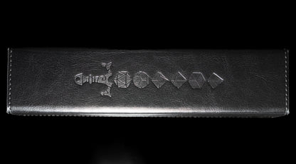 Malachite - 7 Dice DnD Gemstone Set with Case