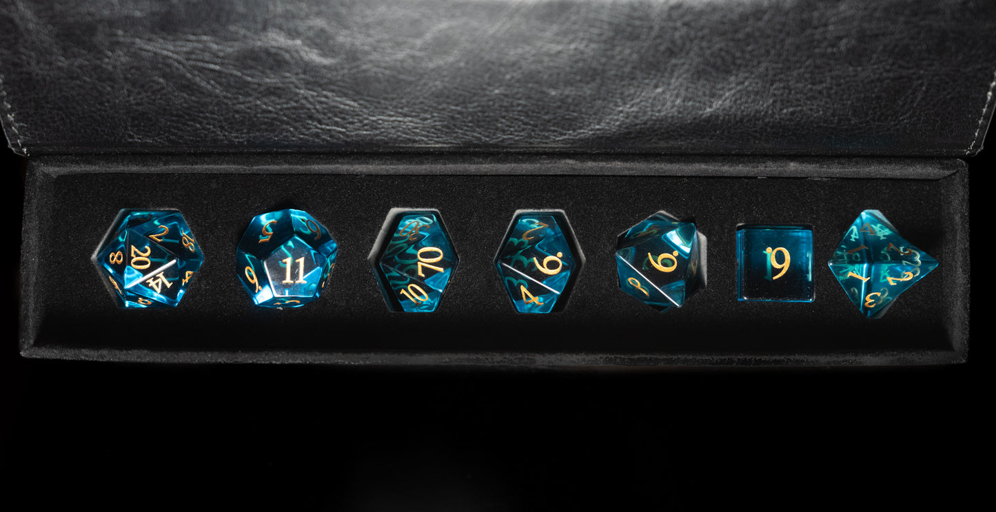 glacier-blue-glass-dnd-dice-set